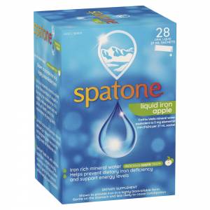 Spatone Liquid Iron Apple Supplement Sachets 28x25...
