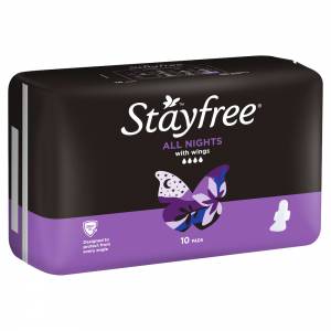 Stayfree Regular All Night Wings 10