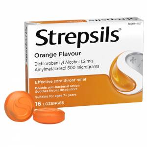 Strepsils Lozenges Orange 16