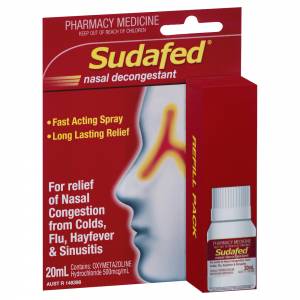 Sudafed Nasal Spray Refill 20mL