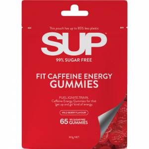SUP Fit Caffeine Energy 65 Gummies