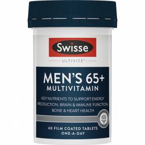 Swisse Mens Ultivite 65+ 60 Tablets