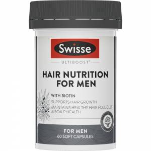 Swisse Ultiboost Hair Nutrition For Men 60 Capsule...
