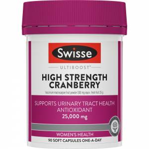 Swisse Ultiboost High Strength Cranberry 90 Capsul...