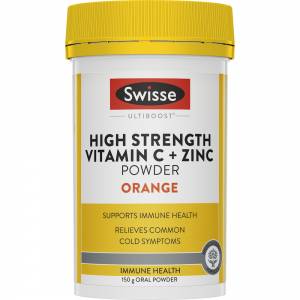 Swisse Ultiboost High Strength Vitamin C + Zinc Po...