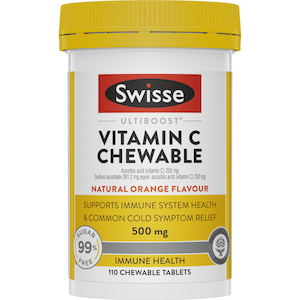 Swisse Vitamin C Chewable 500mg 110 Tabs