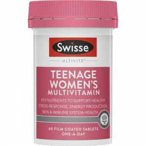 Swisse Womens Teenage Ultivite 60 Tablets