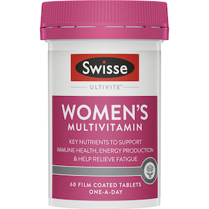 Swisse Womens Ultivite Multivitamin 60 Tablets