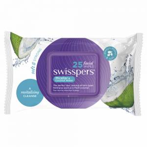 Swisspers Facial Wipe Micellar With Coconut Water 25