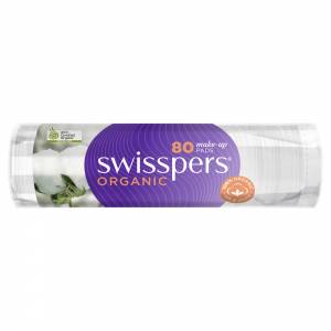 Swisspers Organic Cotton Pads 80