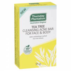 Thursady Plantation Tea Tree Cleansing Acne Bar Face & Body 95g