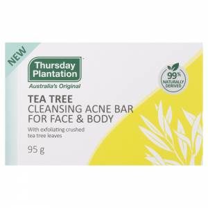 Thursady Plantation Tea Tree Cleansing Acne Bar Face & Body 95g