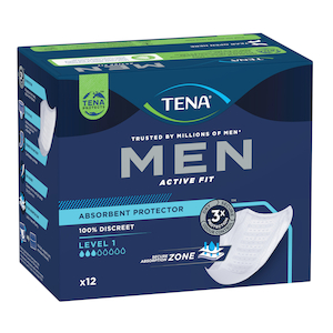 TENA For Men Pads (Level 1) 12 Pack