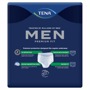 Tena For Men Protective Underwear Level 4 Medium to Large 8 Pack