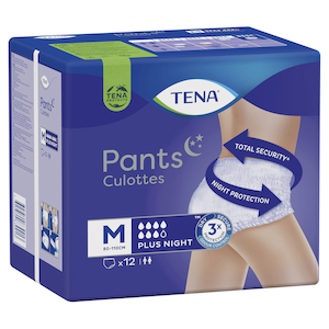 Tena Pants Night Medium 12 Pack