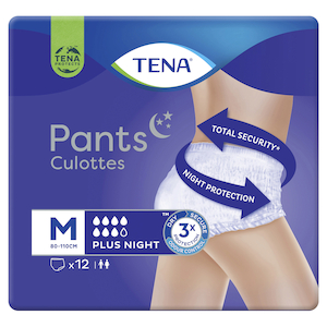 Tena Pants Night Medium 12 Pack