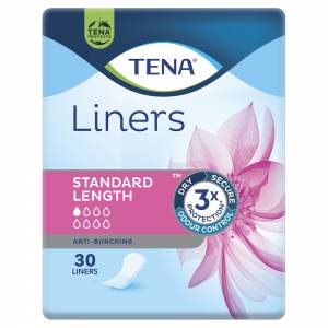 Tena Standard Liners 30 Pack