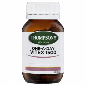Thompson's One-a-day Vitex 1500mg 60 Capsules