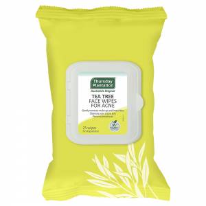 Thursday Plantation Face Wipes for Acne 25 Wipes