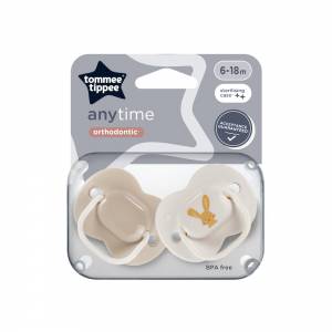 Tommee Tippee Close To Nature Any Time Soother 6-1...