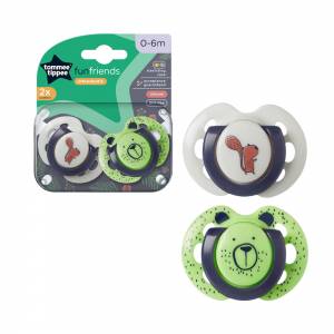 Tommee Tippee Close To Nature Fun Style Soother 0-...