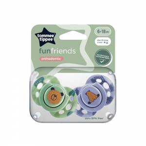 Tommee Tippee Close To Nature Fun Style Soother 6-...