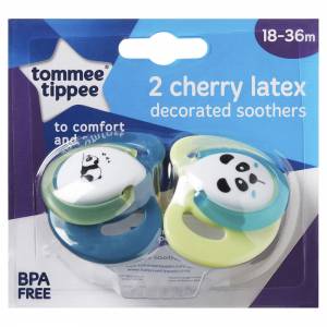 Tommee Tippee Latex Soother 18-36 Months 2 Pack