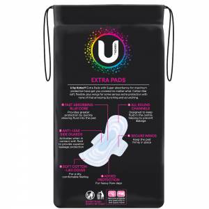U By Kotex Extra Pads Super Wings 14