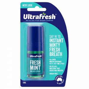 Ultrafresh Freshmint Breath Spray 12ml