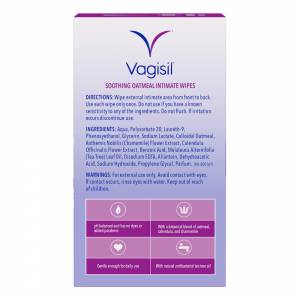 Vagisil Anti Itch Medicated Wipes 12