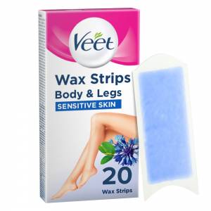 Veet Cold Wax Strips Sensitive 20