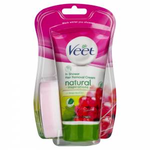 Veet Natural Grape Seed Oil Shower Cream 150ml