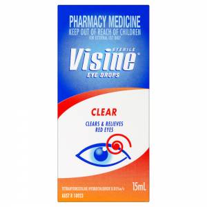 Visine Eye Drops Clear 15ml