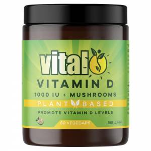 Vital Vitamin D Supplement 60 vege caps