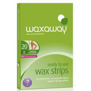 Waxaway Ready To Use Wax Strips Body