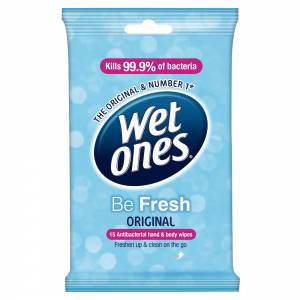 Wet Ones Be Fresh Travel Pack 15