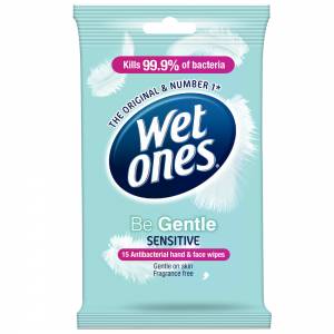 Wet Ones Be Gentle Travel Pack 15