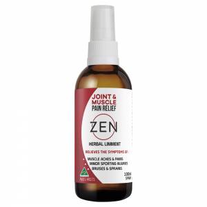 Zen Therapeutics Herbal Liniment - Joint & Muscle Pain Relief 100ml Spray