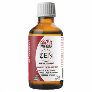 Zen Therapeutics Herbal Liniment (Joint & Muscle Pain Relief) Dropper 50ml