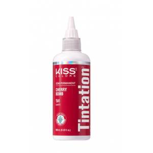 Kiss Tintation Hair Colour Cherry Bomb 148ml Bottle