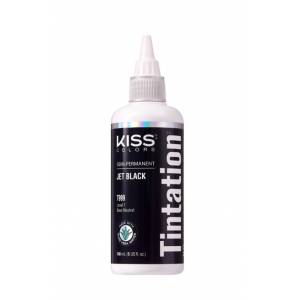 Kiss Tintation Hair Colour Jet Black 148ml