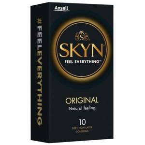Ansell Lifestyles Condoms Skyn Latex Free 10 Pack