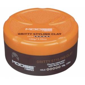 Moose Head Gritty Styling Clay 100g