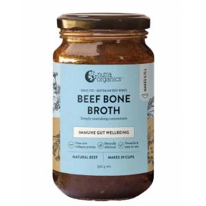 Nutra Organics Beef Bone Broth Concentrate Natural...