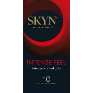 Ansell Lifestyles Condoms Skyn Intense Feel Latex Free 10 Pack