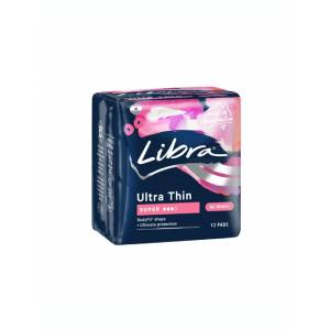 Libra Ultra Thin Pads Super 12 Pack