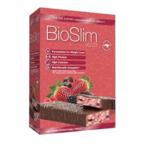 Bioslim VLCD Bar Chocolate Berry Crunch 5x60g