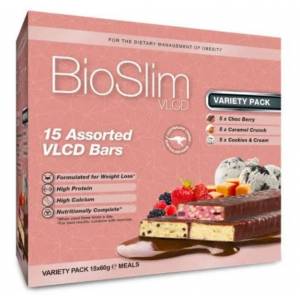 Bioslim VLCD Varity Bars 15x60g Pack