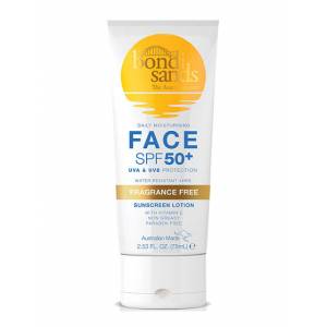 Bondi Sands Daily Moisturising Face Sunscreen Fragrance Free SPF 50+ 75ml