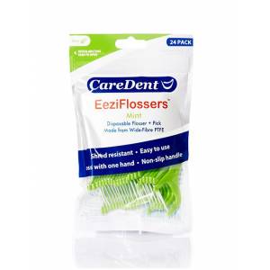 Caredent Eeziflossers Mint 24 Pack